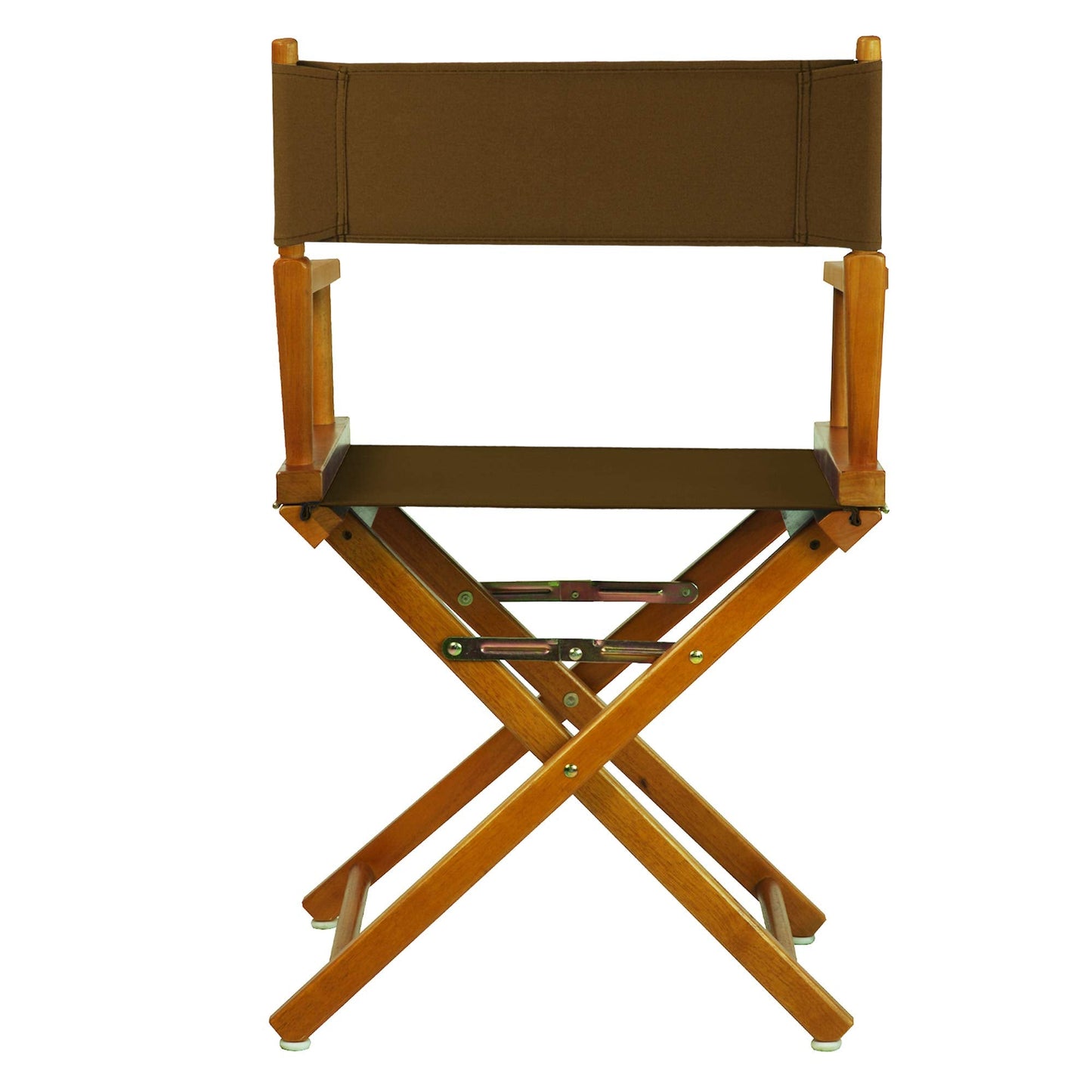 Casual Home 200-55/021-45 Director Chair 18" - Classic Height Honey OakFrame/Brown Canvas