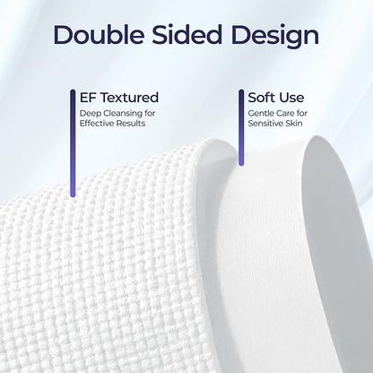 ECOLOOK Disposable Face Towel XL-60 Count Upgraded Thick Facial Towels