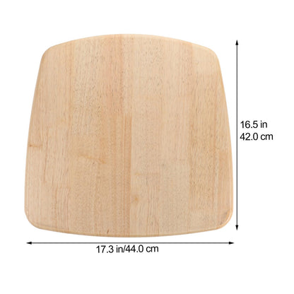 GANAZONO Chair Panel Solid Wood seat Board Accessories Stool seat Covers Easy Clean Wooden Chair Replacement ing Part Wooden Desk Wood Office Kitchen Supply