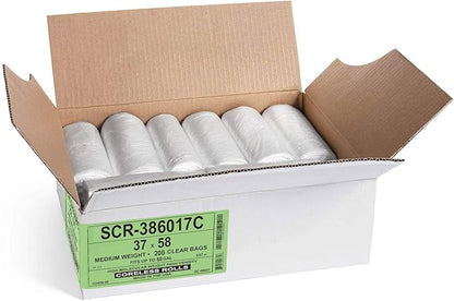 Aluf Plastics 55-60 Gallon Trash Bags Source Reduction Series Value High