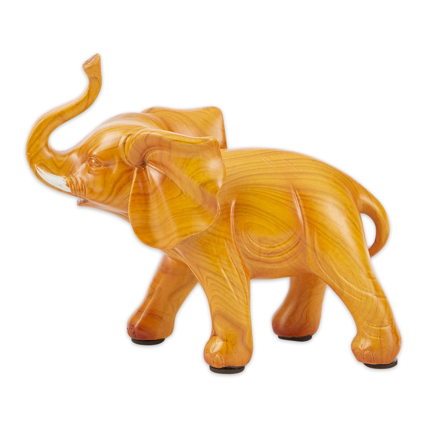 Zingz & Thingz Savannah Jungle Collection Decorative Animal Figurine, Lucky Elephant, 6.375x2.625x5.125