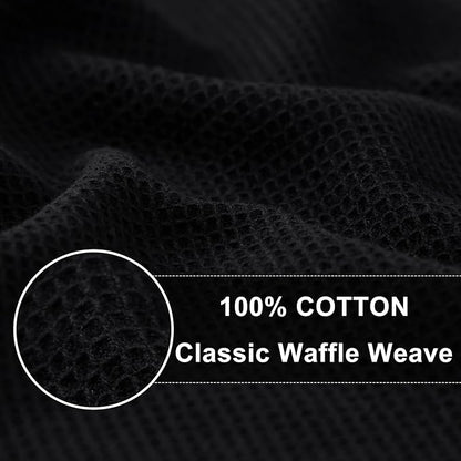 Homaxy 100% Cotton Waffle Weave Dish Cloths