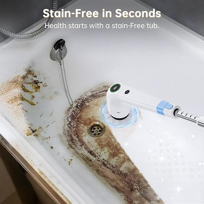 Electric Spin Scrubber, Cordless Shower Scrubber