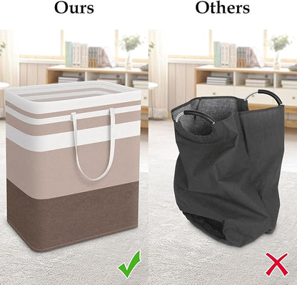 StorageRight Large Collapsible Laundry Basket Hamper