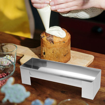 DECHOUS U-Shape Cake Mold: Stainless Steel Bread Baking Mold Bakeware Cranberry Biscuit Cake Mould for Home Kitchen Baking