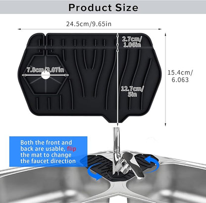 Silicone Sink Splash Guard Kitchen Splash Guard