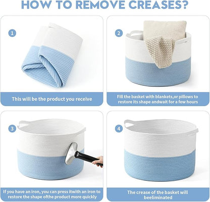 Foldable Laundry Hamper Basket