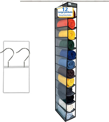 Closet Organization, 12 Section, Hanging Closet Organizer, Space Saving
