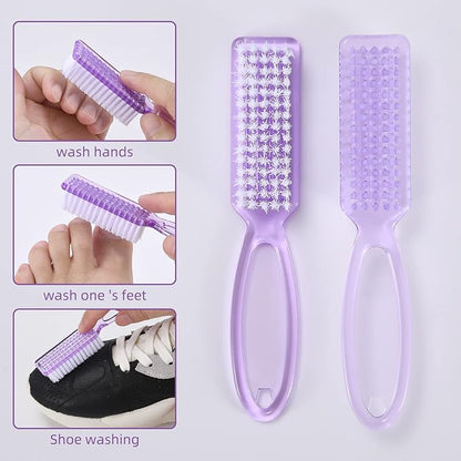 Yebeauty Nail Brush Fingernail Cleaner, 4 Pack Hand Scrub Cleaning Brush
