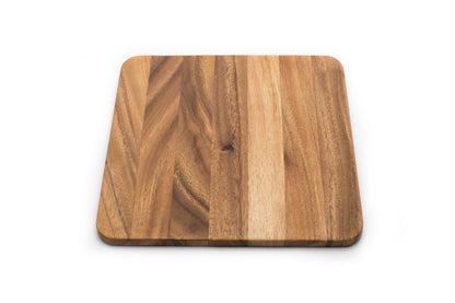 Ironwood Gourmet Square Cutting Board, Acacia Wood 0.5 x 9 x 9 inches