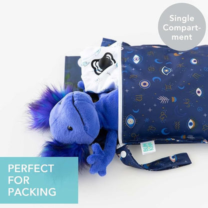 Bumkins Waterproof Wet Bag for Baby, Swim Suit, Cloth Diapers, Pump Parts