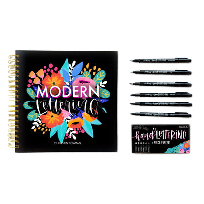 Calligraphy Kit for Beginners - Calligraphy Pen Set with Calligraphy Workbook