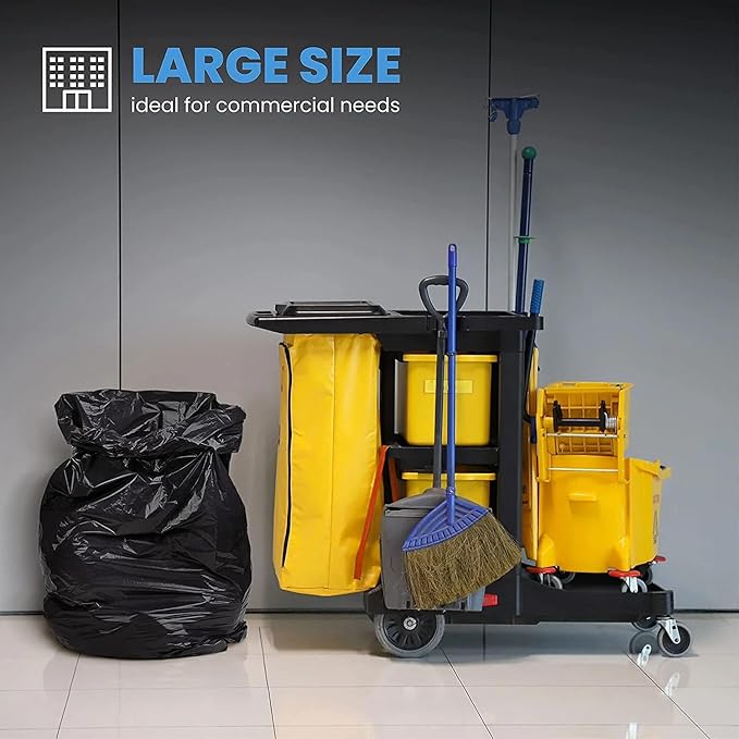 ToughBag 55 Gallon Trash Bags, 55-60 Gallon Trash Bags Heavy Duty