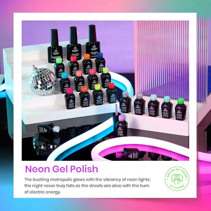 beetles Gel Polish Set - 23Pcs Macaroon Color Gel Nail Kit with Glossy Matte Top Coat Base Coat Yellow Pink White Purple Blue Glitter Bright Uv Nails Paradise Pastel Gel Halloween Gifts for Women