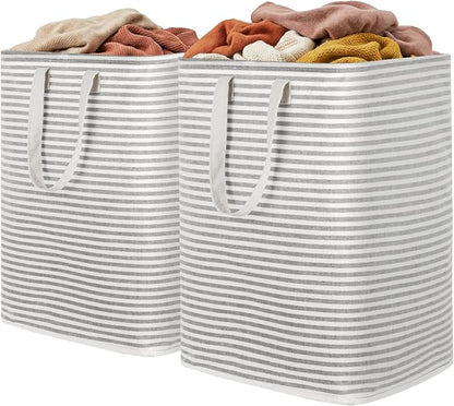 Lifewit 2 Pack Laundry Hamper Large Collapsible Laundry Baskets, Freestanding
