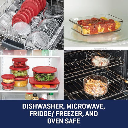 Anchor Hocking 18 Piece Glass Storage Containers