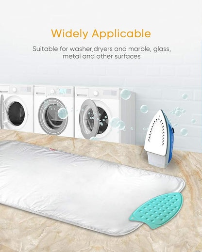 Ironing Mat Ironing Blanket, Upgraded Thick Portable Travel Ironing Pad