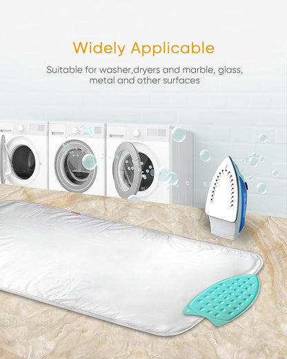 Upgraded Thick Ironing Mat, Travel Ironing Blanket Ironing Pad, Portable