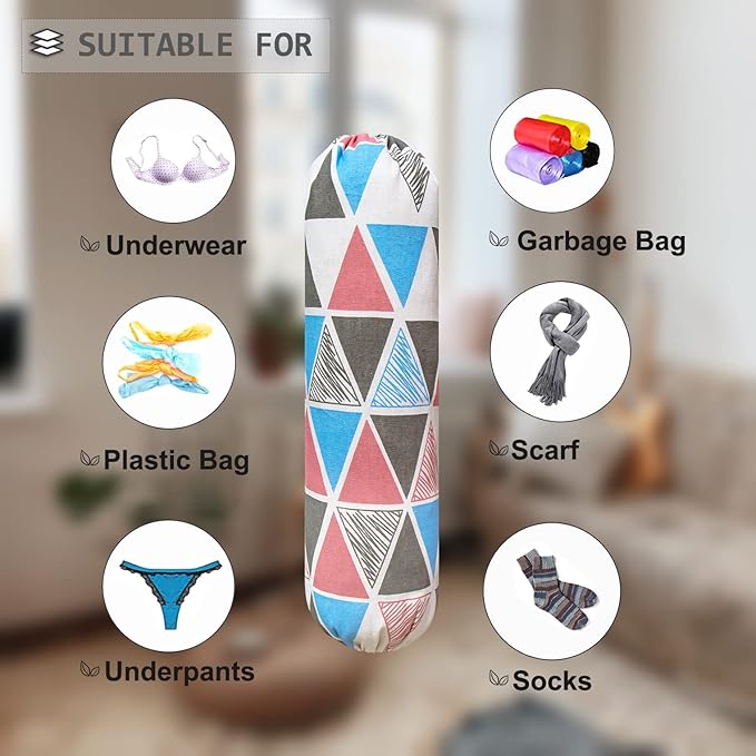 Plastic Bag Holder, Wall Mount Plastic Bag Organizer, Shopping Bags Carrier