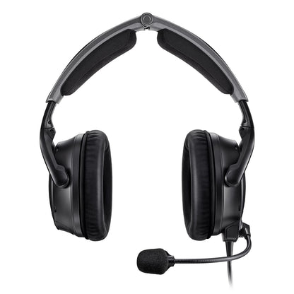 Bose A30 Bluetooth Aviation Headset - Lightweight Comfortable Design, Adjustable ANR and Noise Cancelling Microphone, [Dual Plug] – Black