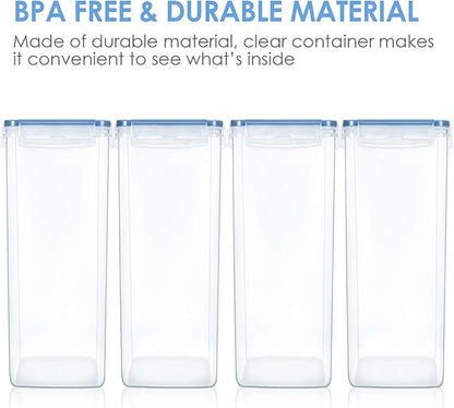 Vtopmart Extra Large Tall Airtight Food Storage Containers 4 Pieces 5.9qt /