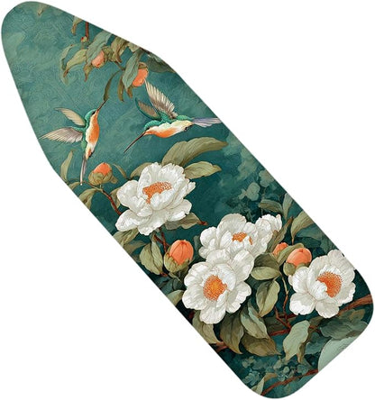 Nuxovilar Hummingbird & Peony Ironing Board Cover, 15 * 54inch, Fit Most