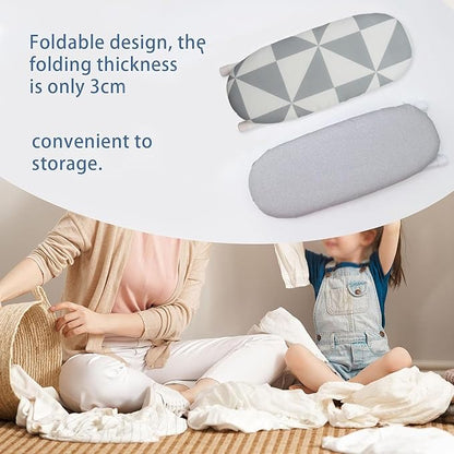 Oedema Mini Ironing Board 10.2" Portable Folding Ironing Board Cloth Cover