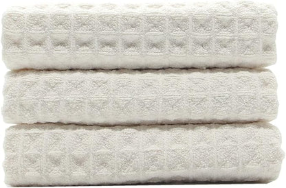 Waffle Weave Kitchen Drying Towels