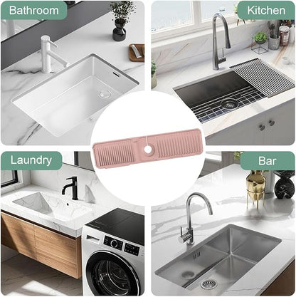 24 Inch Upgraded Draining Mat Folding faucet Mat