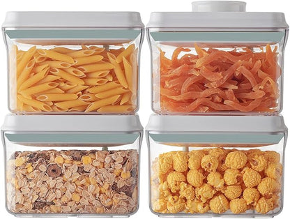 Ankou Airtight Container Set Stackable One Press Openning Food Containers