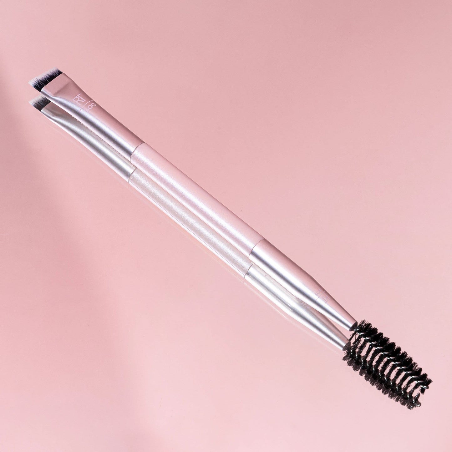 Real Techniques Eye Shade & Blend Makeup Brush Trio, For Eyeshadow & Liner, Makeup Tools for Shaping & Grooming Brows, Defined Makeup Look, Synthetic Bristles, Vegan & Cruelty-Free, 3 Count