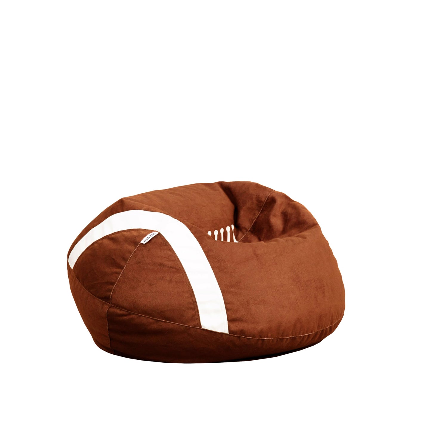 Big Joe Classic Bean Bag Chair, Mini Clouds Oat Smartmax, Durable Polyester Nylon Blend, 2 feet Round