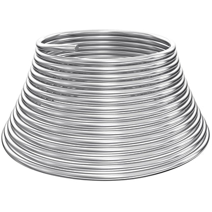 Pelopy Aluminum Wire 1/4 Inch Diameter Metal Wire 60 ft Armature Bendable Armature for Sculpting Dolls Floral Jewelry Making Weaving DIY Crafts, Silver