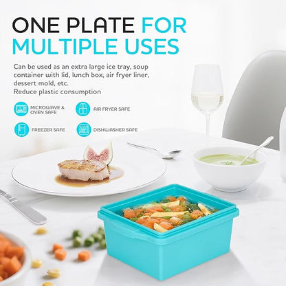 2 Cup Silicone Freezer Trays