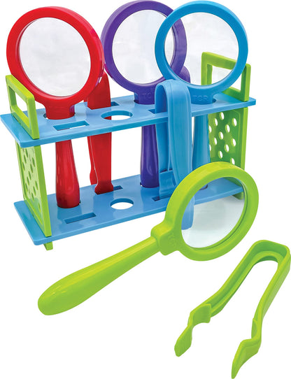Teacher Created Resources Up-Close Science: Magnifying Glasses & Tweezers Activity Set (TCR20368)