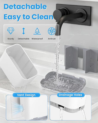 Toothbrush and Toothpaste Holders