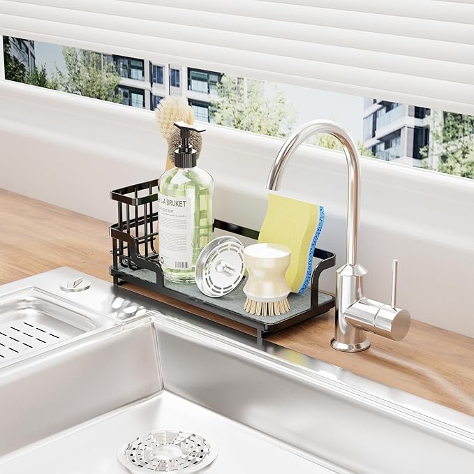 Consumest Sponge Holder for Kitchen Sink
