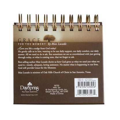 DaySpring - Max Lucado - Grace For The Moment: Inspirational Thoughts for Each Day of the Year - Perpetual Calendar (16755)
