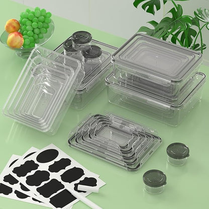 50-Piece Food Storage Containers