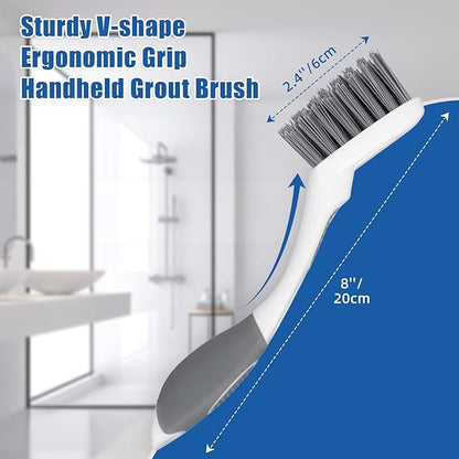 Qaestfy Grout Brush with Long Handle