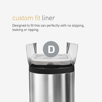 simplehuman Code D Custom Fit Drawstring Trash Bags in Dispenser Packs