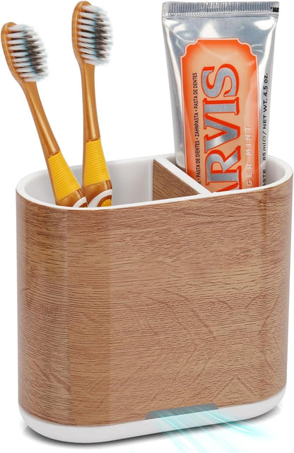 Toothbrush and Toothpaste Holder