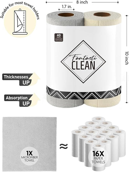 Fantasticlean Tear-Away Dish Cloth