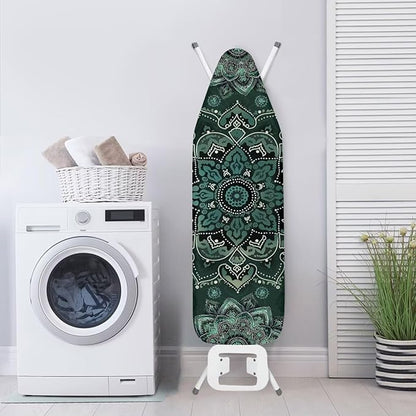Boho Mandala Ironing Board Cover Heat Resistance & Resist Scorching Iron Board
