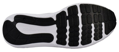 Under Armour Men's Charged Rogue 4 Sneaker, White/Black/Green Mode, 11.5