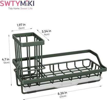 SWTYMIKI Sink Caddy Sponge Holder