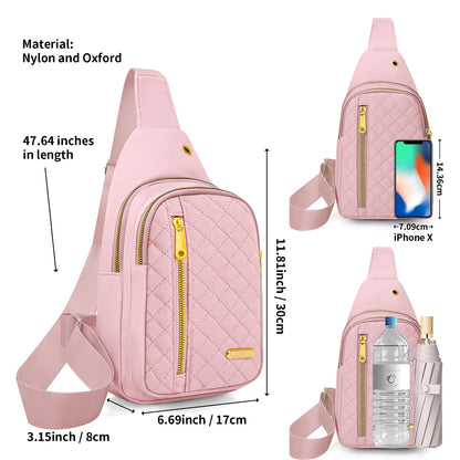 Small Sling Bag For Women Men Casual Crossbody Sling Backpack