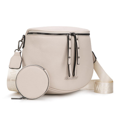 Montana West Large Crossbody Bags for Women Bum Bag Sling Purse with Adjustable Strap