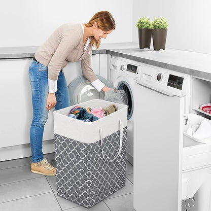 StorageRight Laundry Basket Hamper Large Collapsible Laundry Hamper