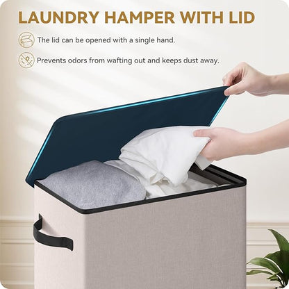 SOLEDI Slim Laundry Hamper